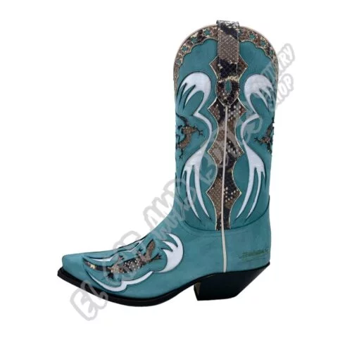 El Gat amb Botes - Platja d'Aro - Shop Online - Boots - David Villellas - Sendra 13396 Sprinter Turquoise