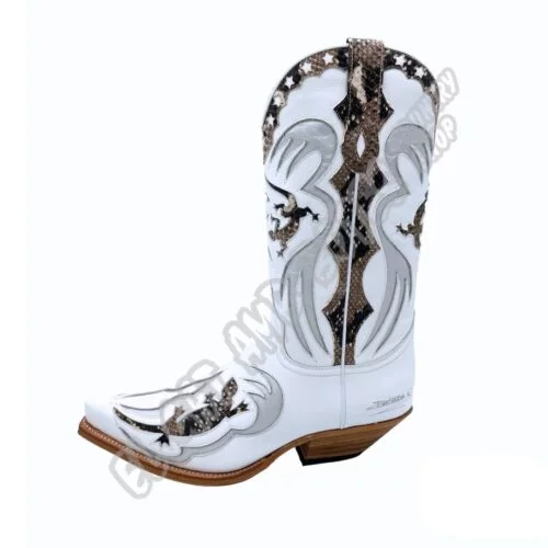 El Gat amb Botes - Platja d'Aro - Shop Online - Boots - David Villellas - Sendra 13396 X White