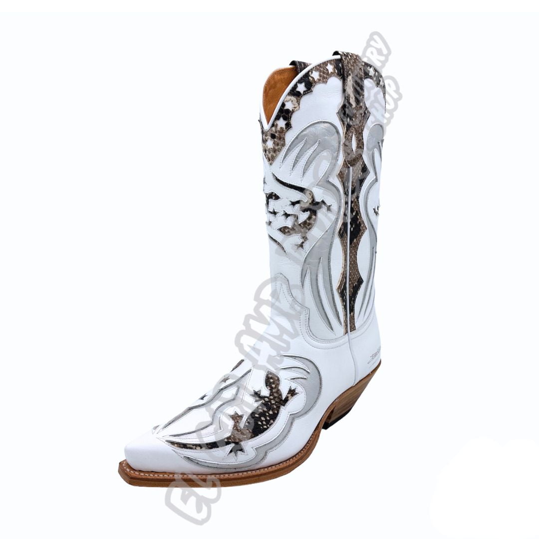 El Gat amb Botes - Platja d'Aro - Shop Online - Botas - David Villellas - Sendra 13396 X Blanco