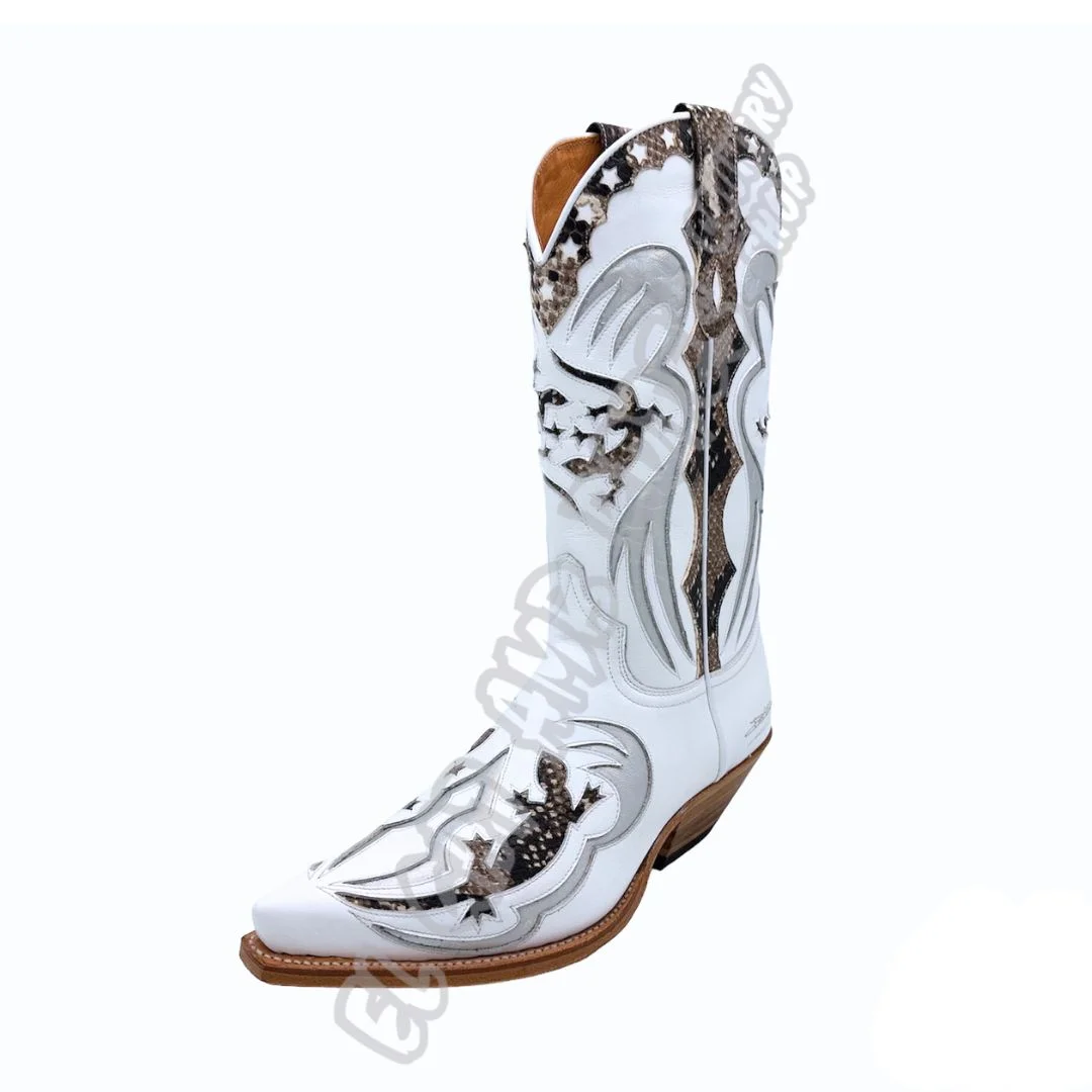 El Gat amb Botes - Platja d'Aro - Shop Online - Botas - David Villellas - Sendra 13396 X Blanco