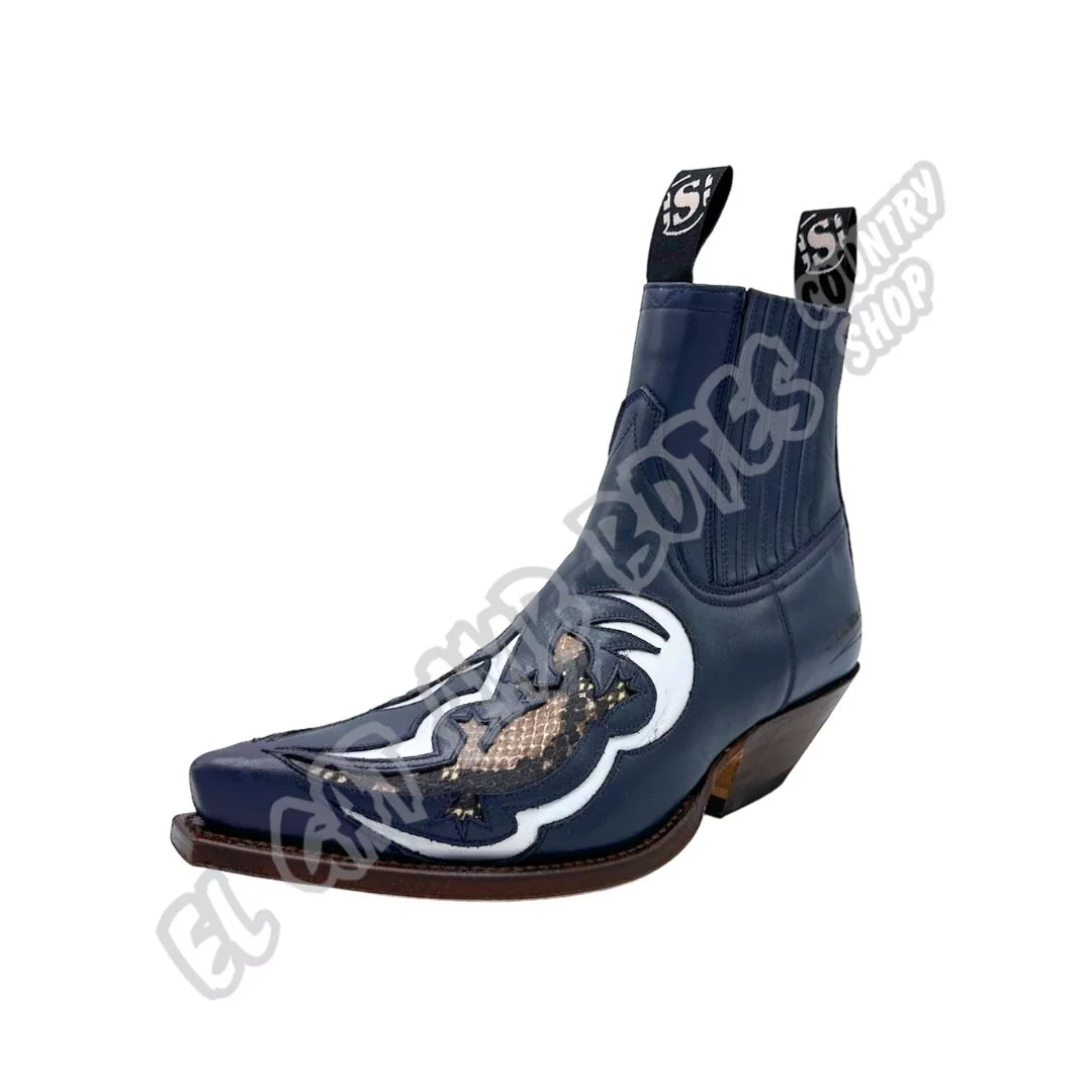 El Gat amb Botes - Platja d'Aro - Shop Online - Botines - David Villellas - Sendra 14677 Cotton Atlantic