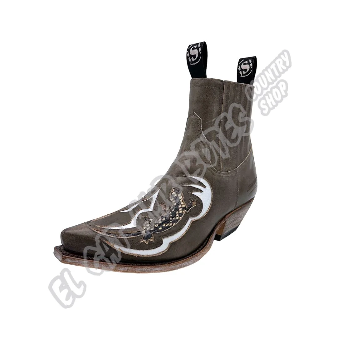 El Gat amb Botes - Platja d'Aro - Shop Online - Botines - David Villellas - Sendra 14677 Fumo Lavado