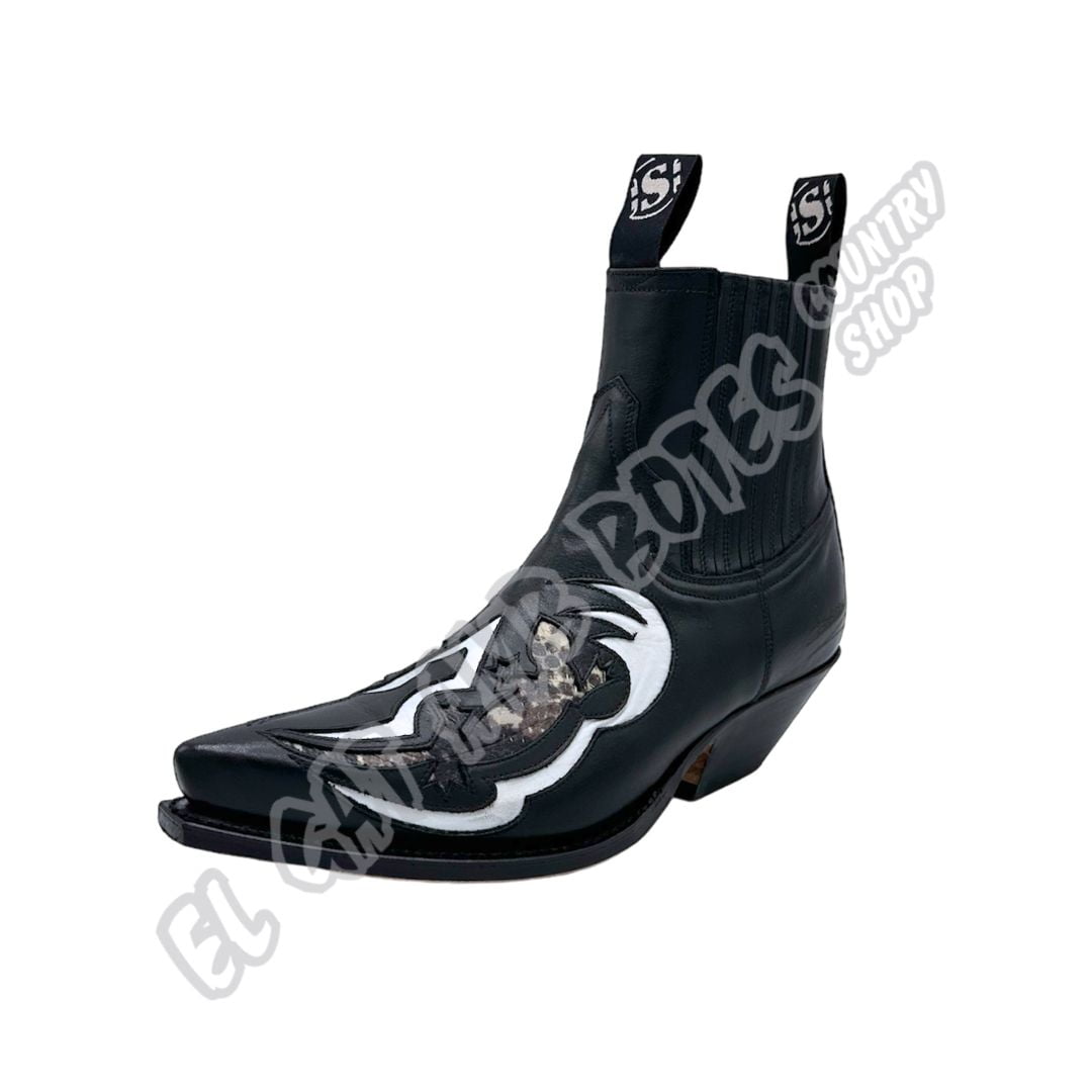 El Gat amb Botes - Platja d'Aro - Shop Online - Botines - David Villellas - Sendra 14677 Salvaje Negro