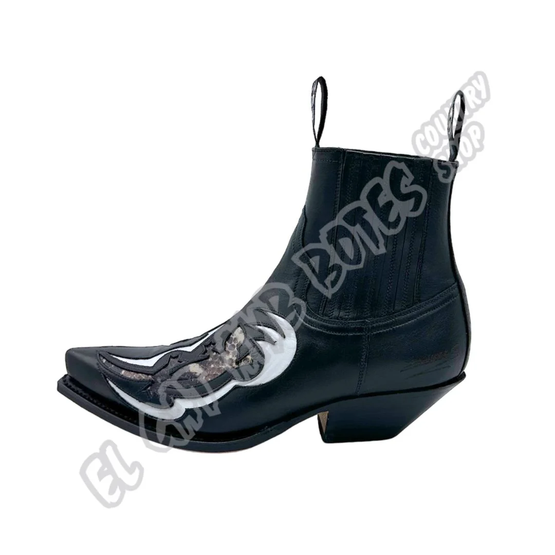 El Gat amb Botes - Platja d'Aro - Shop Online - Botines - David Villellas - Sendra 14677 Salvaje Negro