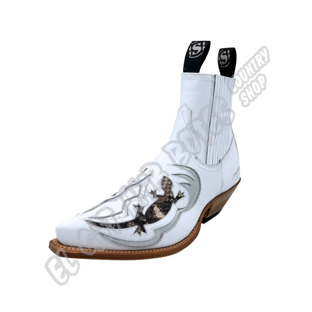 El Gat amb Botes - Platja d'Aro - Shop Online - Botines - David Villellas - Sendra 14677 X Blanco