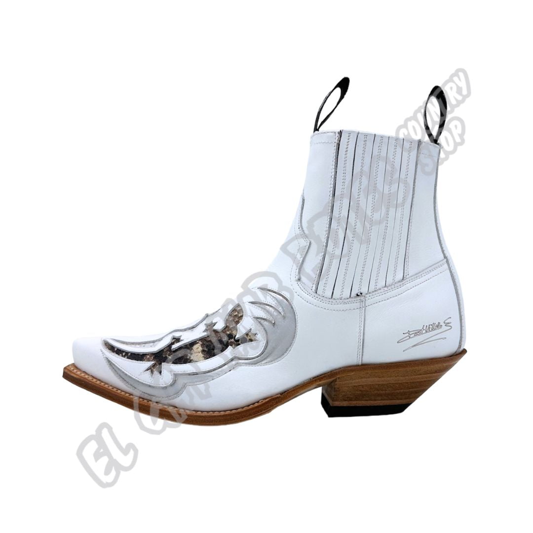 El Gat amb Botes - Platja d'Aro - Shop Online - Botines - David Villellas - Sendra 14677 X Blanco