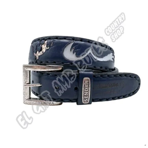 El Gat amb Botes - Platja d'Aro - Shop Online - Belts - David Villellas - Sendra 14164 Cotton Atlantic