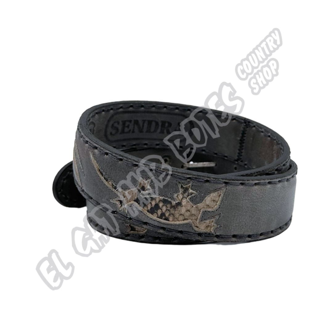 El Gat amb Botes - Platja d'Aro - Shop Online - Cinturones - David Villellas - Sendra 14164 Olimpia Fumo Lavado