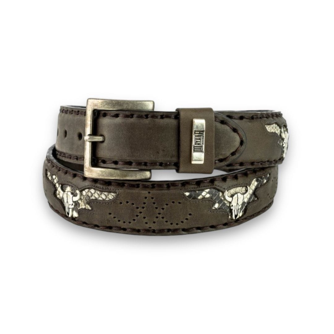 El-Gat-Amb-Botes-Platja-Daro-Shop-Online-Cinturones-Mayura-Boots-1322S-Vacuno-Pyton-Castana