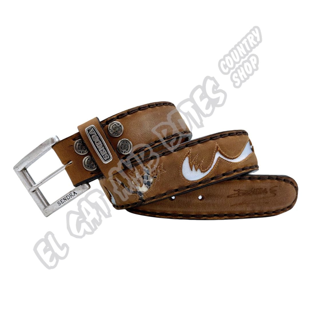 El Gat Amb Botes - Platja D'aro - Shop Online - Cinturones - David Villellas - Sendra 1164 Flota Tang Lavado