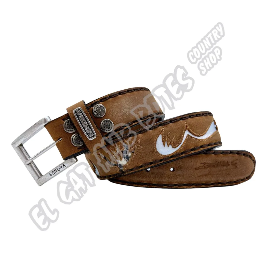 El Gat Amb Botes - Platja D'aro - Shop Online - Cinturones - David Villellas - Sendra 1164 Flota Tang Lavado