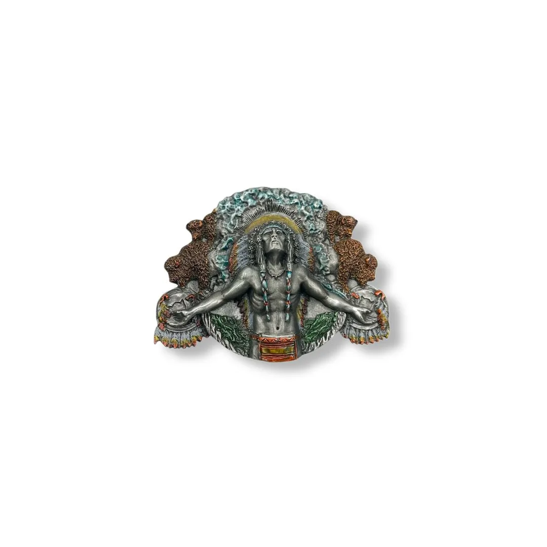 El-Gat-Amb-Botes-Platja-Daro-Shop-Online-Complementos-Hebilla Indian Chief