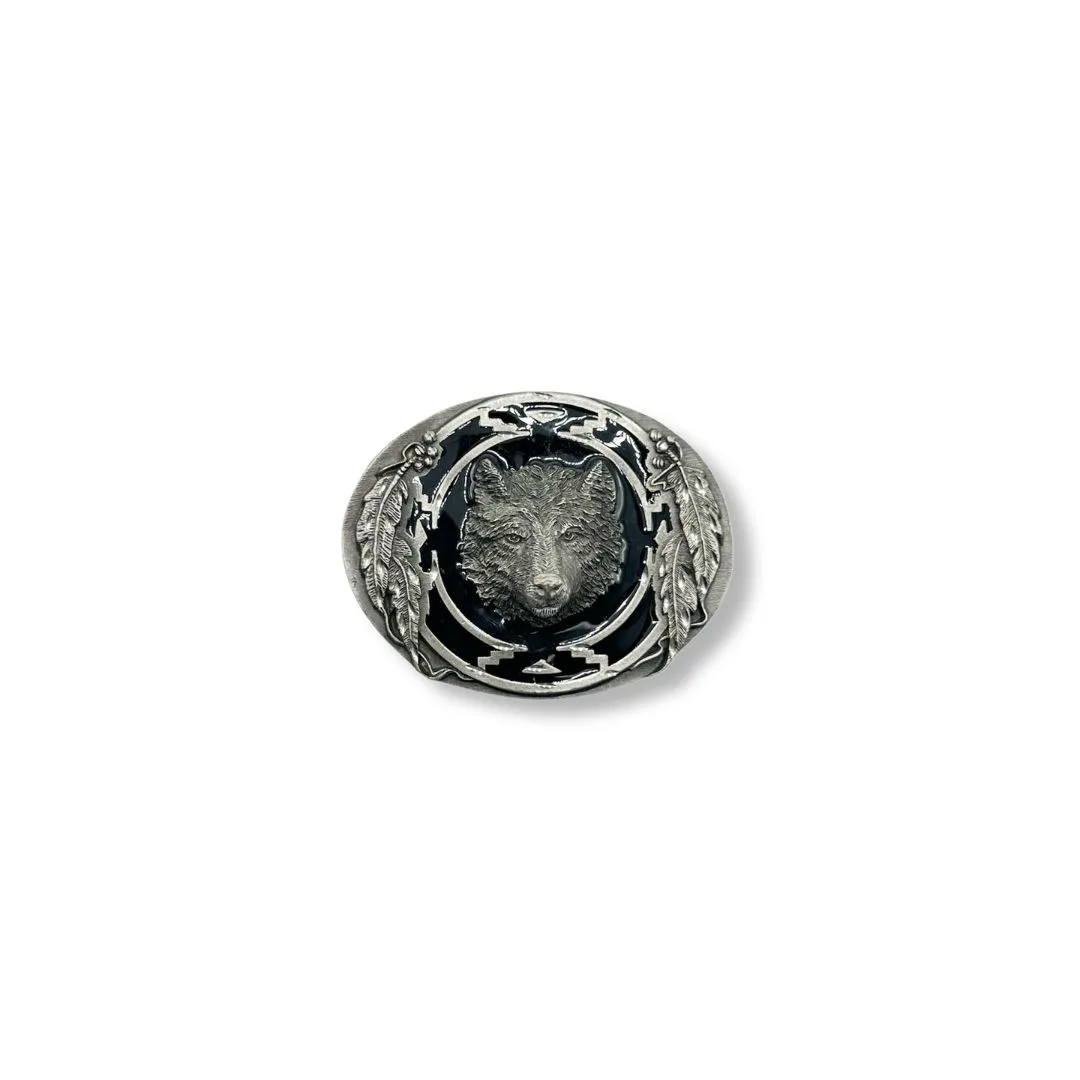 El-Gat-Amb-Botes-Platja-Daro-Shop-Online-Complementos-Hebilla Oval Wild Wolf