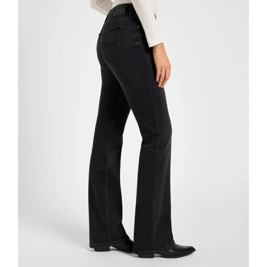 El-Gat-Amb-Botes-Platja-Daro-Shop-Online-Complementos-Jeans-Mujer-Lee-Jessica-Bootcut-True-To-Black-112355548