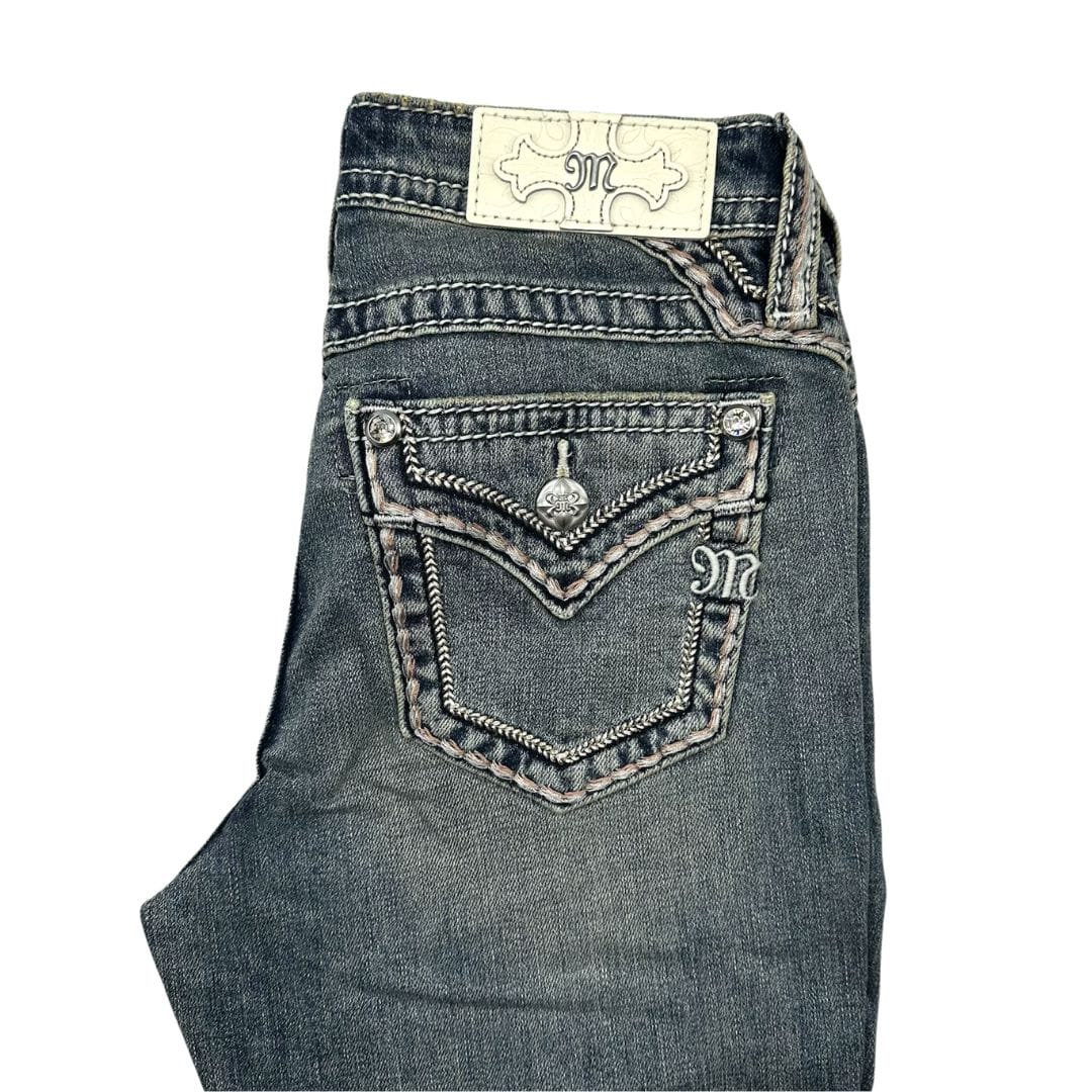 El-Gat-Amb-Botes-Platja-Daro-Shop-Online-Complementos-Jeans-Mujer-MissMe-Pink-Stitch