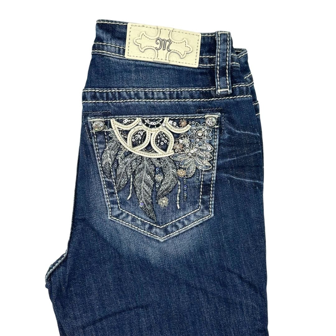 El-Gat-Amb-Botes-Platja-Daro-Shop-Online-Complementos-Jeans-Mujer-MissMe-White-Feather