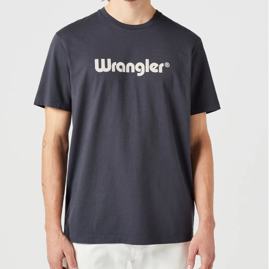 El-Gat-Amb-Botes-Platja-Daro-Shop-Online-Complementos-Jeans-Hombre-Wrangler-Logo-Tee-Black-112350526