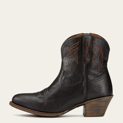 El-Gat-Amb-Botes-Platja-Daro-Shop-Online-Botines-Ariat-10017325-Darlin-Almond-Toe-Western-All-Black