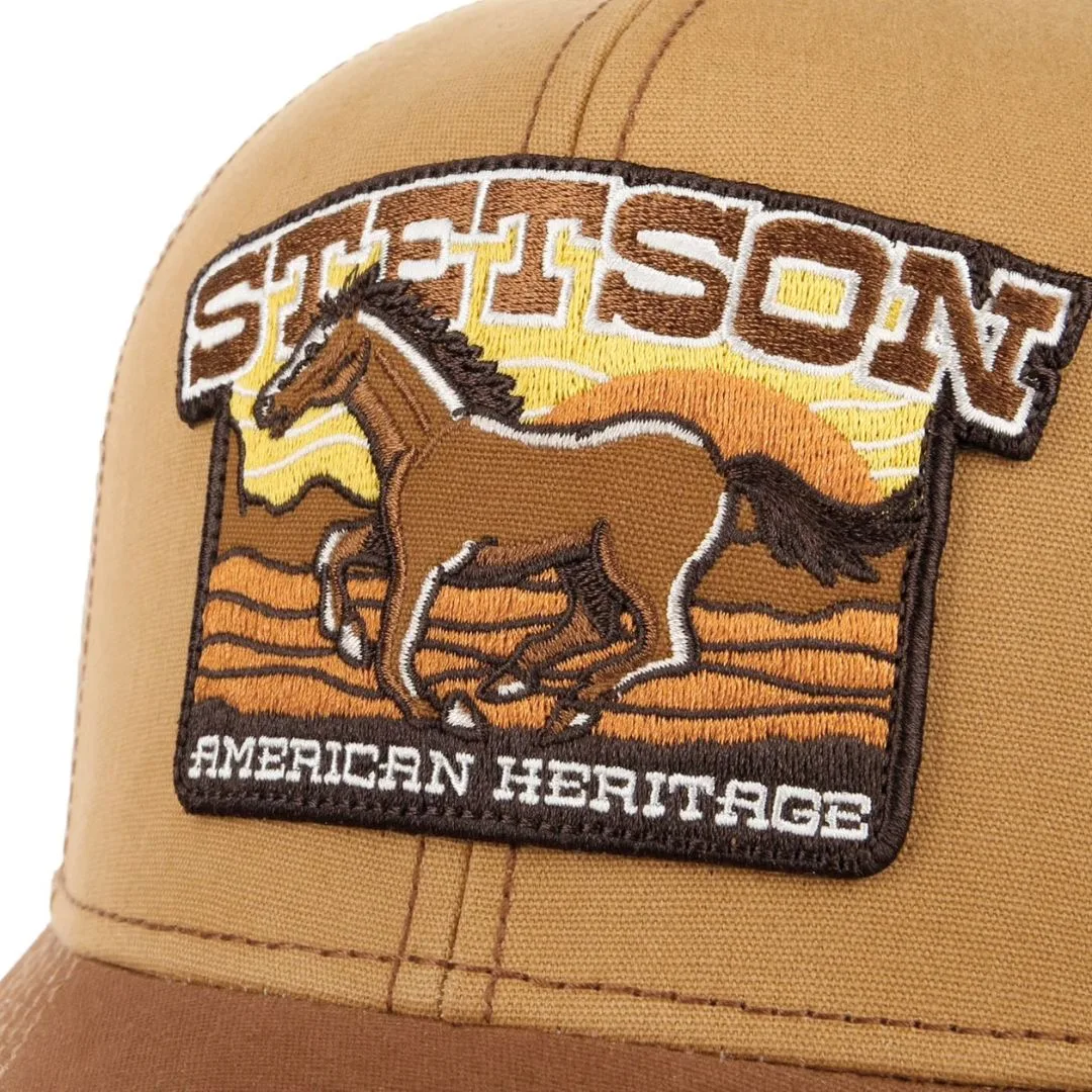 El-Gat-Amb-Botes-Platja-Daro-Shop-Online-Complementos-Bandanas-y-Gorras-Stetson-American-Heritage-Horse