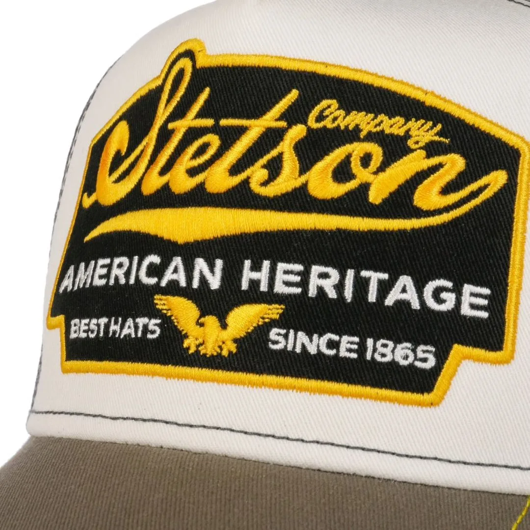 El-Gat-Amb-Botes-Platja-Daro-Shop-Online-Complementos-Bandanas-y-Gorras-Stetson-American-Heritage-Trucker