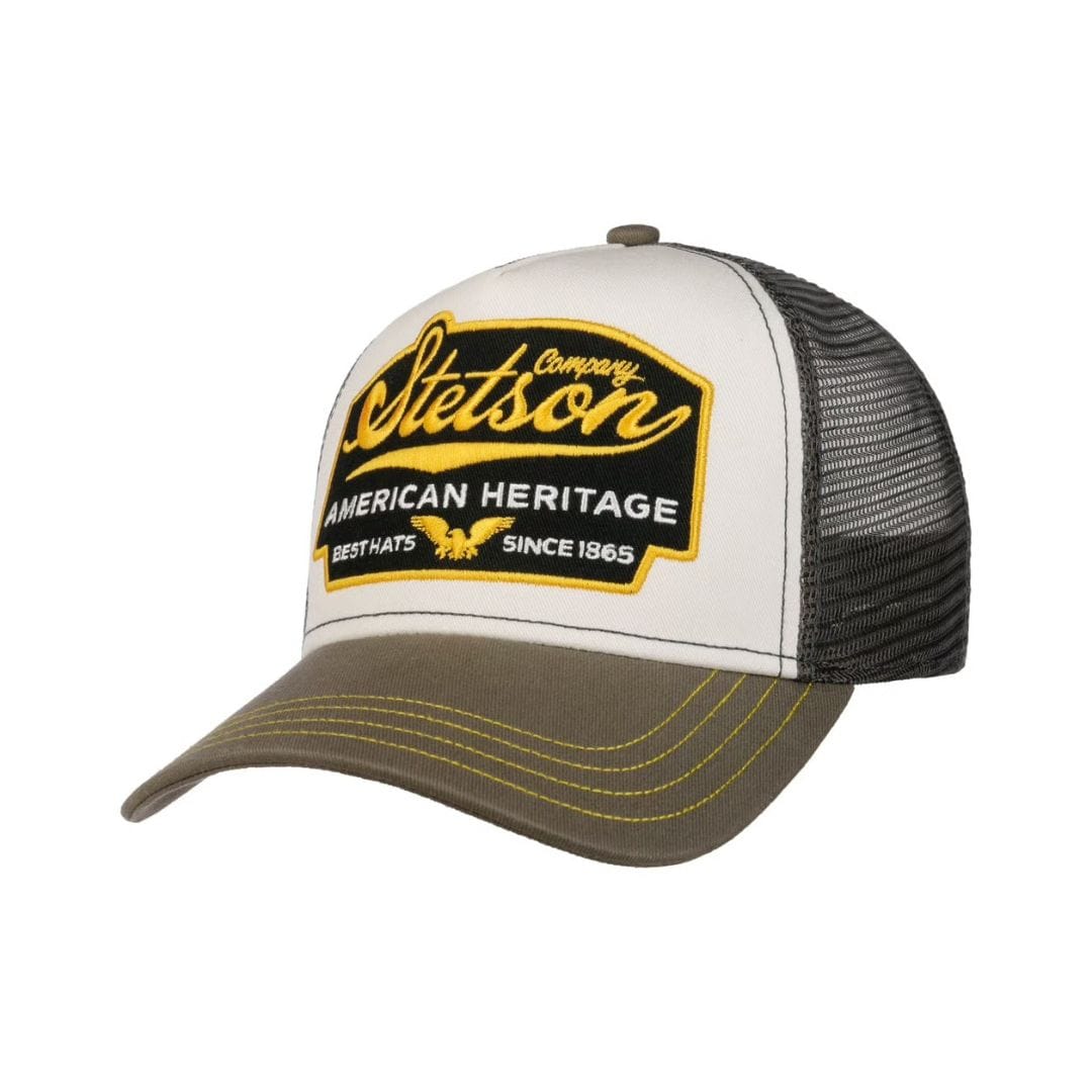 El-Gat-Amb-Botes-Platja-Daro-Shop-Online-Complementos-Bandanas-y-Gorras-Stetson-American-Heritage-Trucker