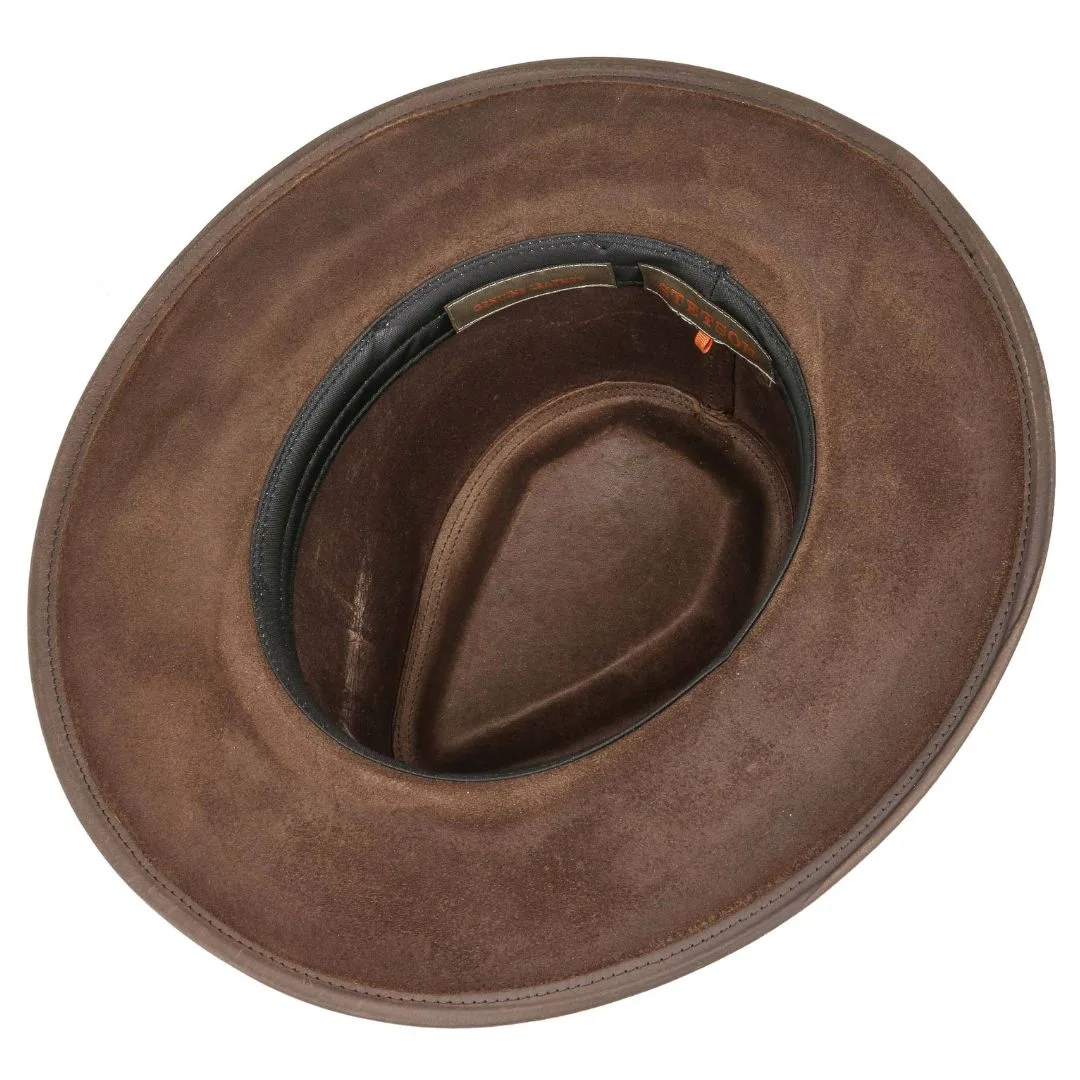 El-Gat-Amb-Botes-Platja-Daro-Shop-Online-Sombreros-Stetson-2797301-Western-Buffalo-Leather-Brown