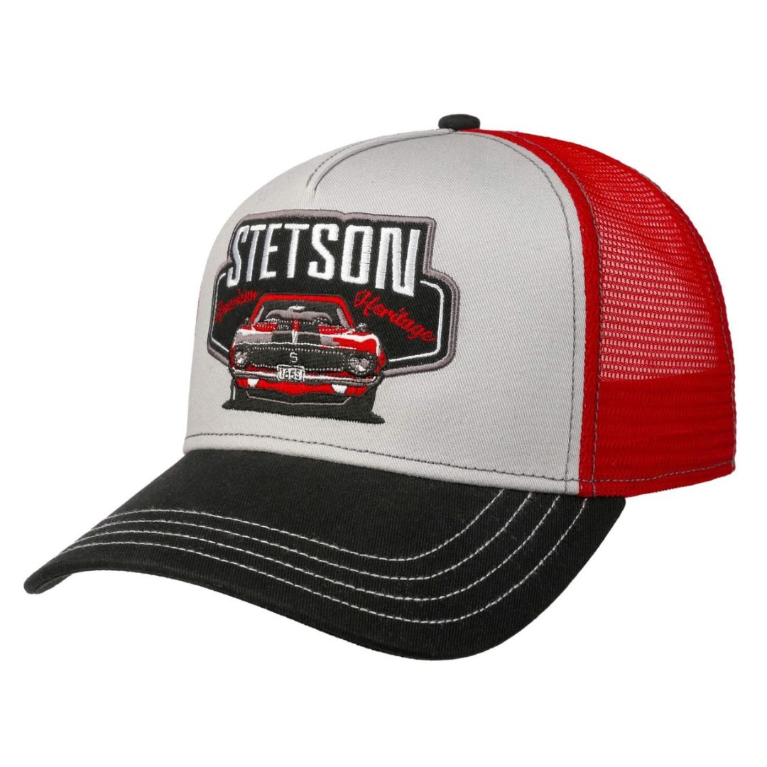 El-Gat-Amb-Botes-Platja-Daro-Shop-Online-Complementos-Bandanas-y-Gorras-Stetson-Trucker-Cap-Garage-American-Heritage