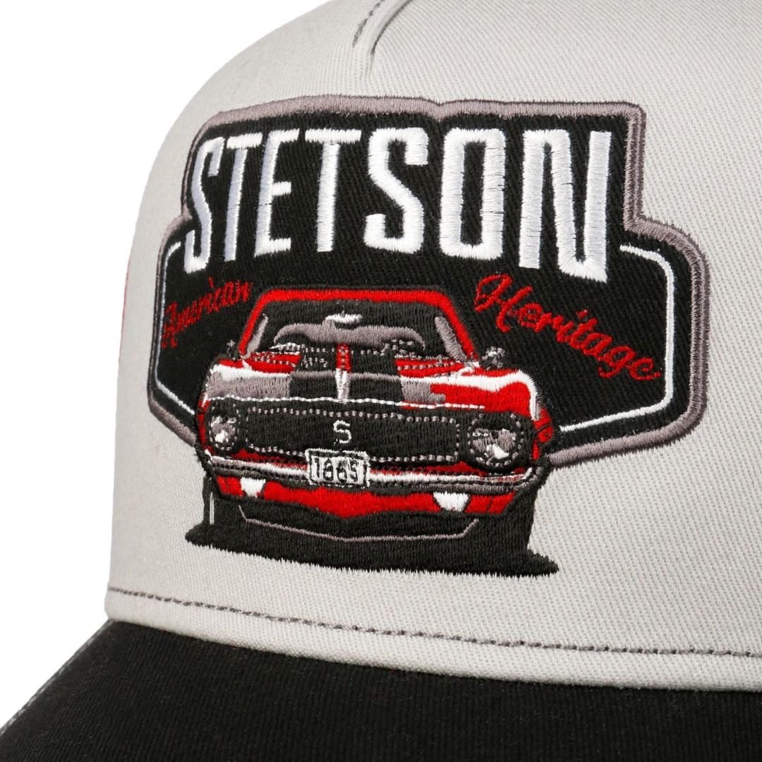 El-Gat-Amb-Botes-Platja-Daro-Shop-Online-Complementos-Bandanas-y-Gorras-Stetson-Trucker-Cap-Garage-American-Heritage