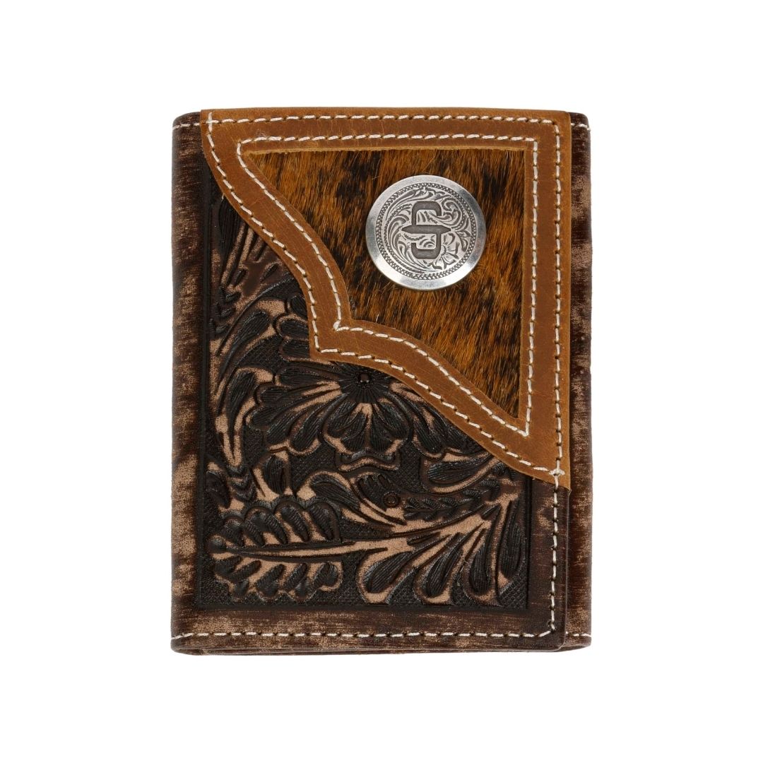 El-Gat-Amb-Botes-Platja-Daro-Shop-Online-Complementos-Cinturones-y-Carteras-Stetson-9797309-Hair-On-Hide-Leather-Tri-Fold-Wallet